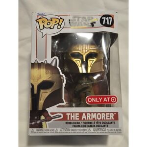 Funko Pop Star Wars The Armorer Bobblehead 717 New, Box imperfect